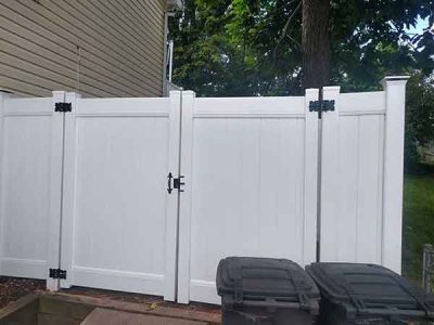 Wooden Fence Installation